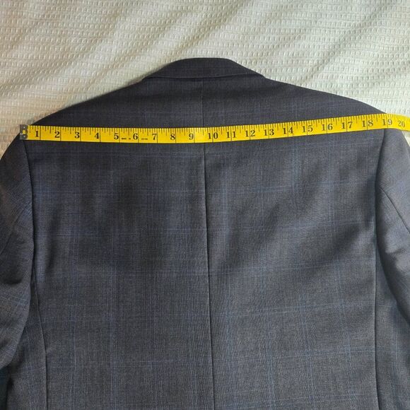 Nautica Charcoal Wool Sport Coat Jacket Blazer 40S - Picture 14 of 15